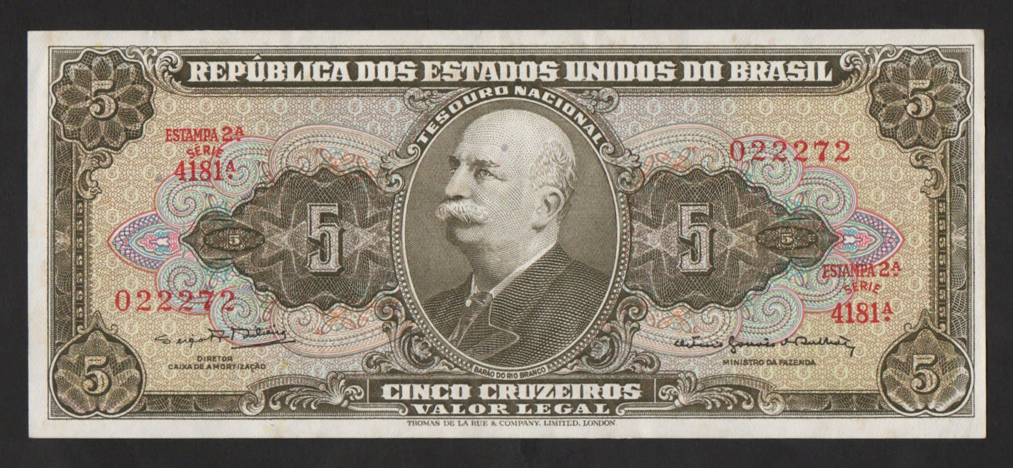 C074A - 5 CRUZEIROS - 1964 - Imagem 1