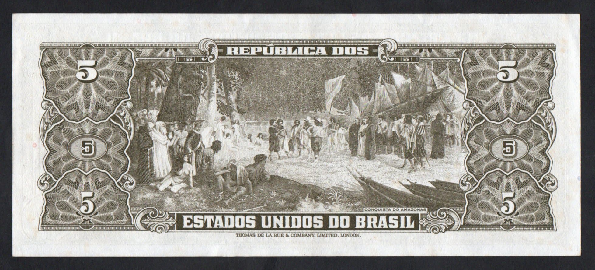 C074A - 5 CRUZEIROS - 1964 - Imagem 2
