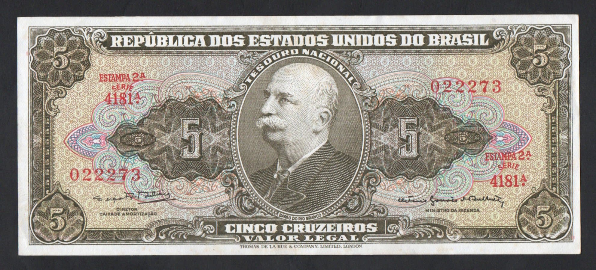 C074A - 5 CRUZEIROS - 1964 - Imagem 1
