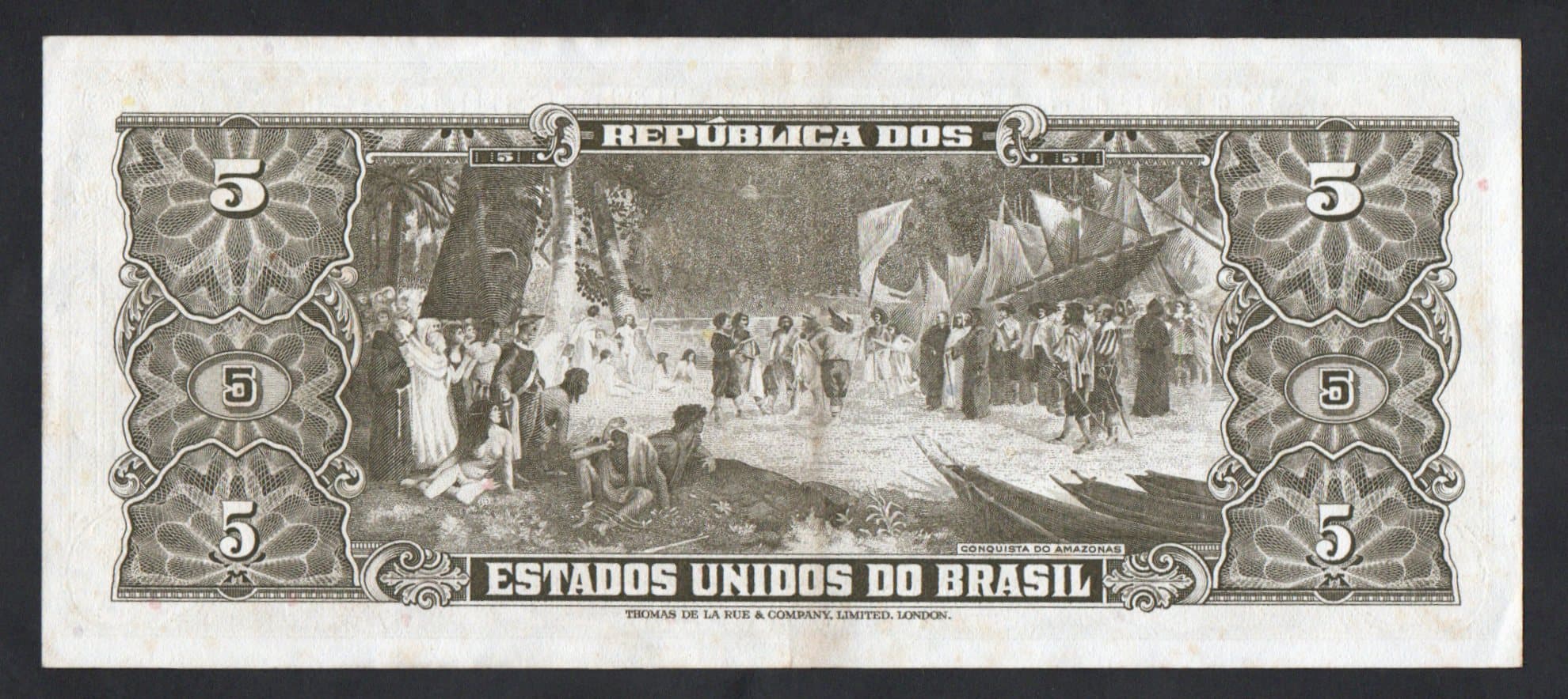 C074A - 5 CRUZEIROS - 1964 - Imagem 2