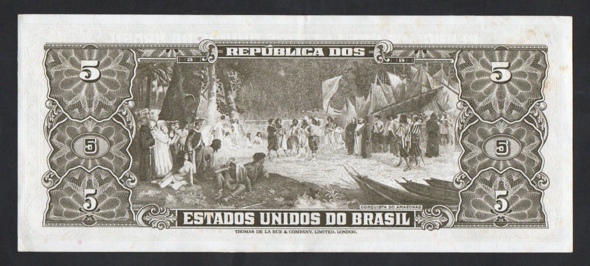 C074A - 5 CRUZEIROS - 1964 - Imagem 2