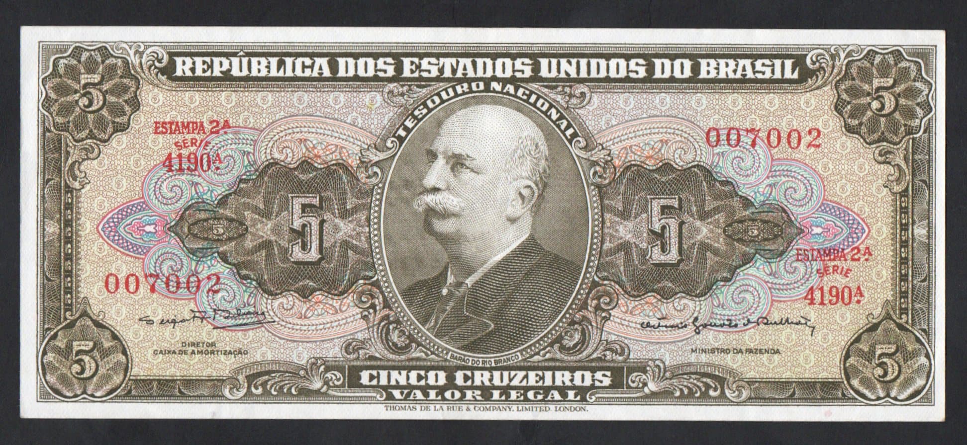 C074A - 5 CRUZEIROS - 1964 - Imagem 1