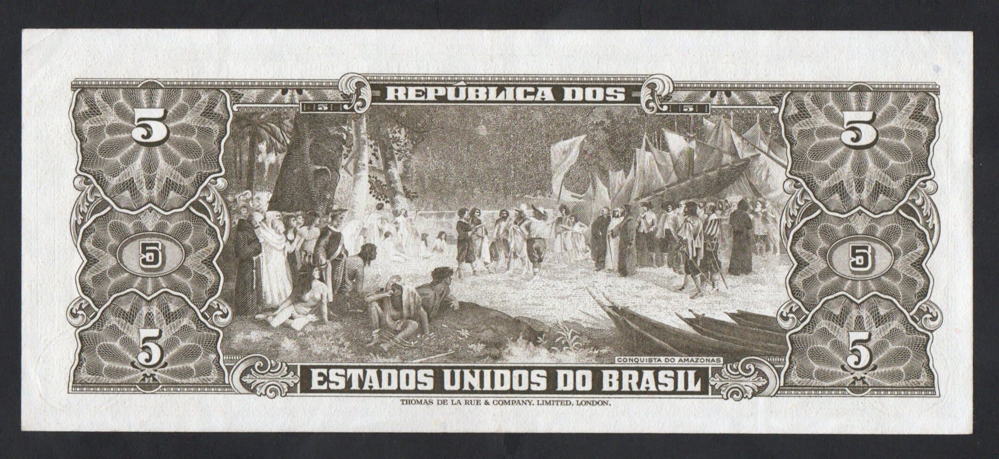 C074A - 5 CRUZEIROS - 1964 - Imagem 2