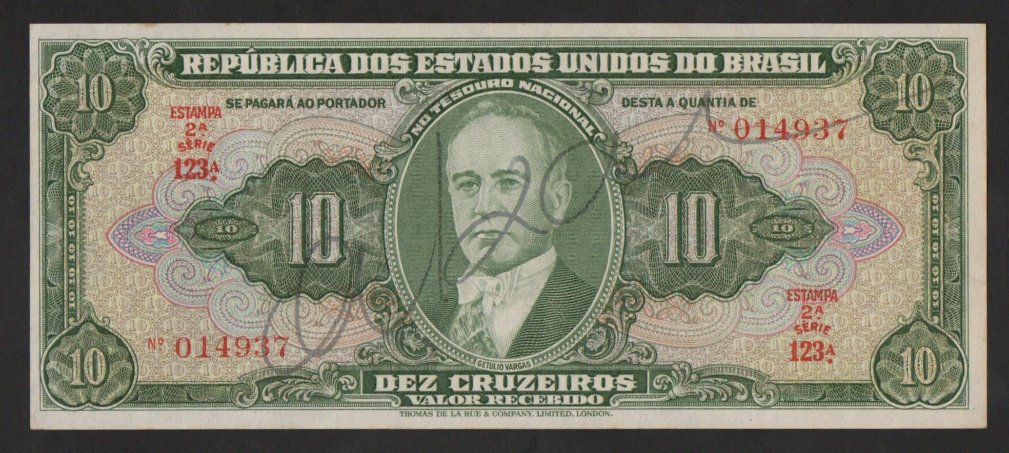 C075 - 10 CRUZEIROS - 1950 - Imagem 1