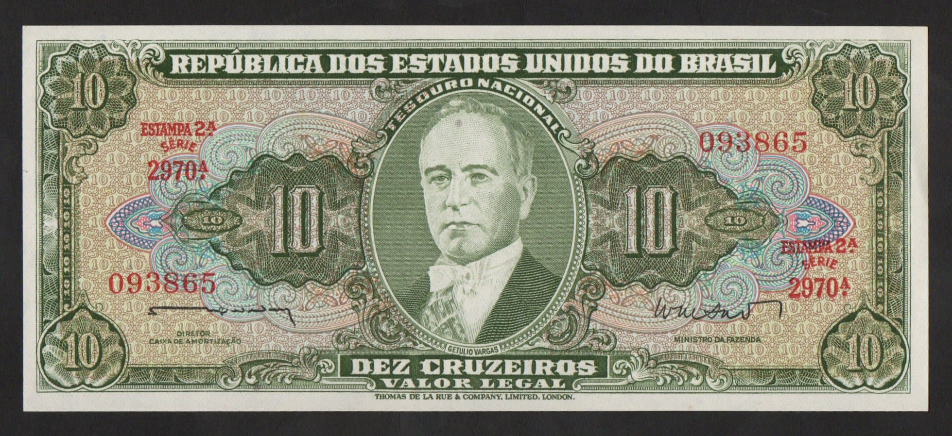 C082 - 10 CRUZEIROS - 1962 - Imagem 1