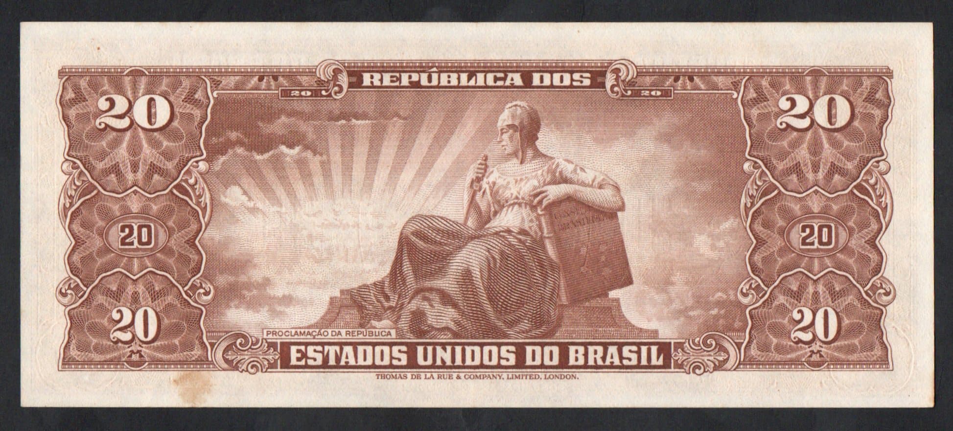 C083 - 20 CRUZEIROS - 1950 - Imagem 2