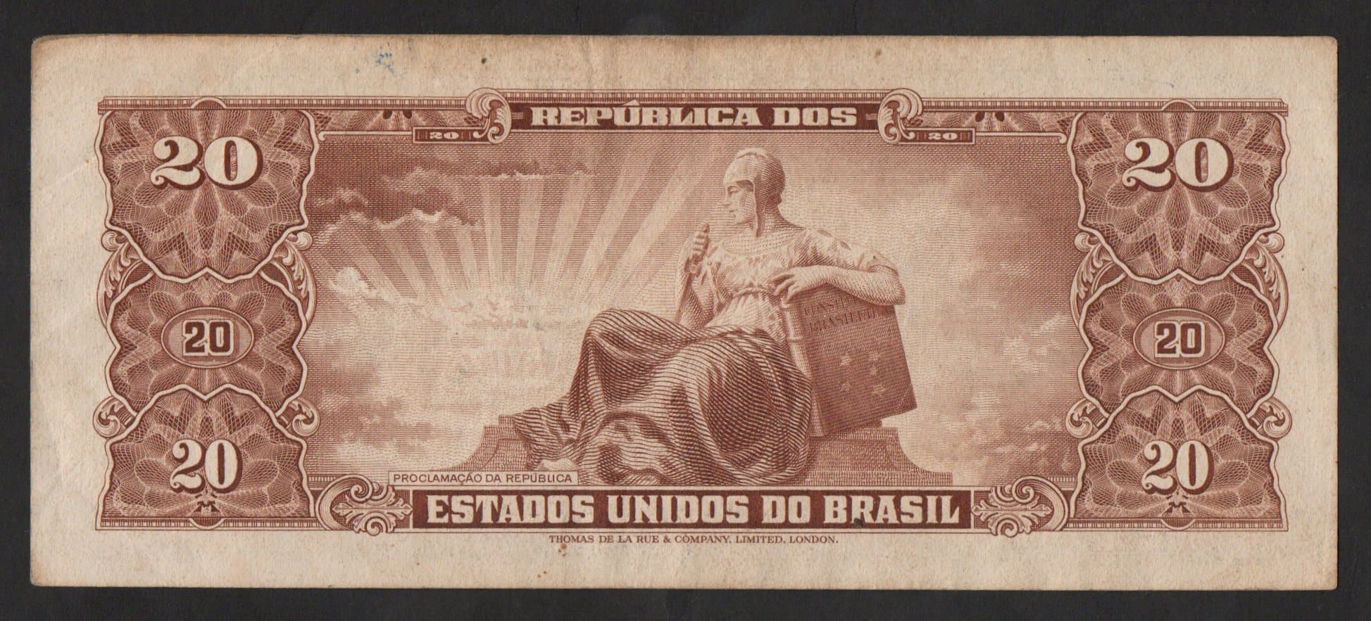 C084 - 20 CRUZEIROS - 1955 - Imagem 2