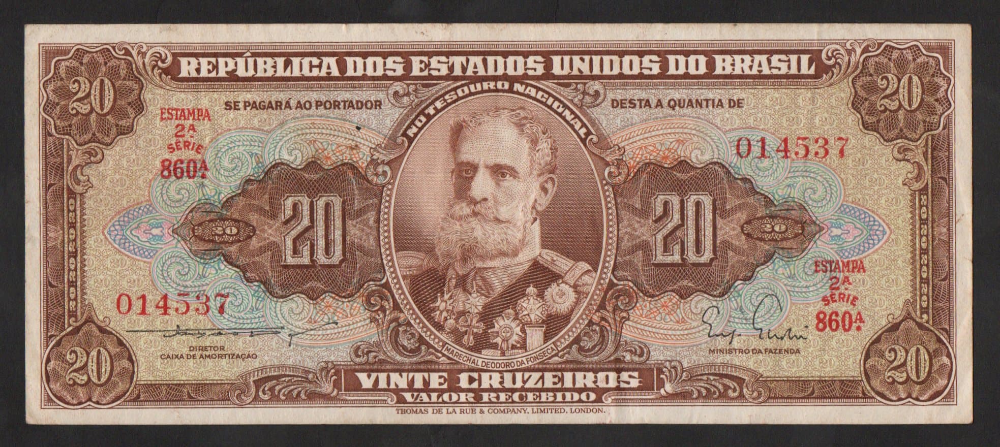 C084 - 20 CRUZEIROS - 1955 - Imagem 1