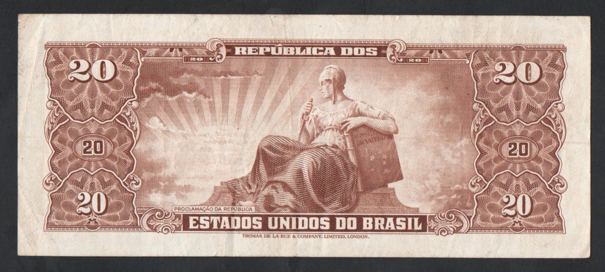 C084 - 20 CRUZEIROS - 1955 - Imagem 2