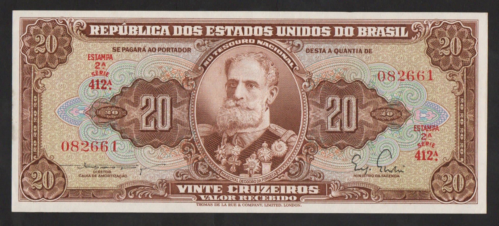 C084 - 20 CRUZEIROS - 1955 - Imagem 1