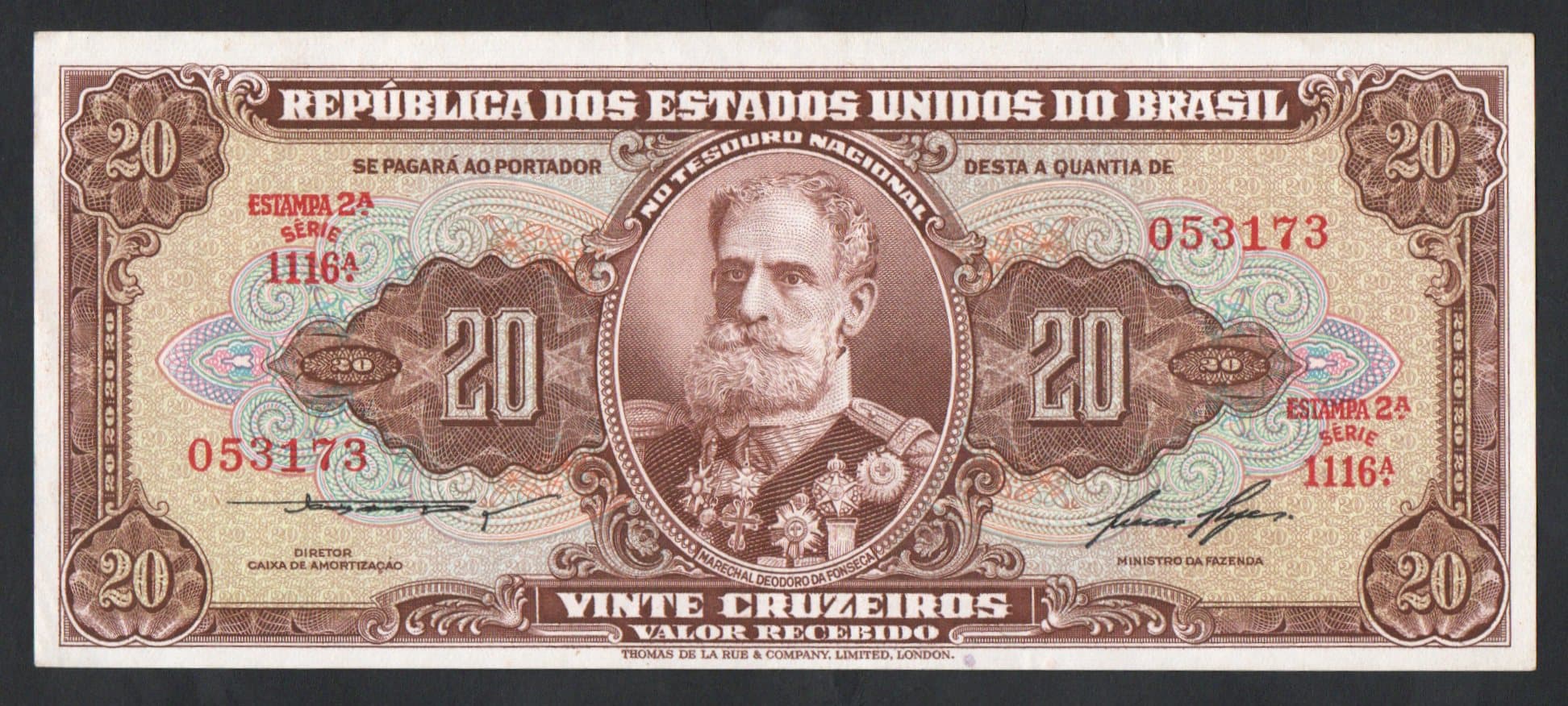 C085 - 20 CRUZEIROS - 1958 - Imagem 1