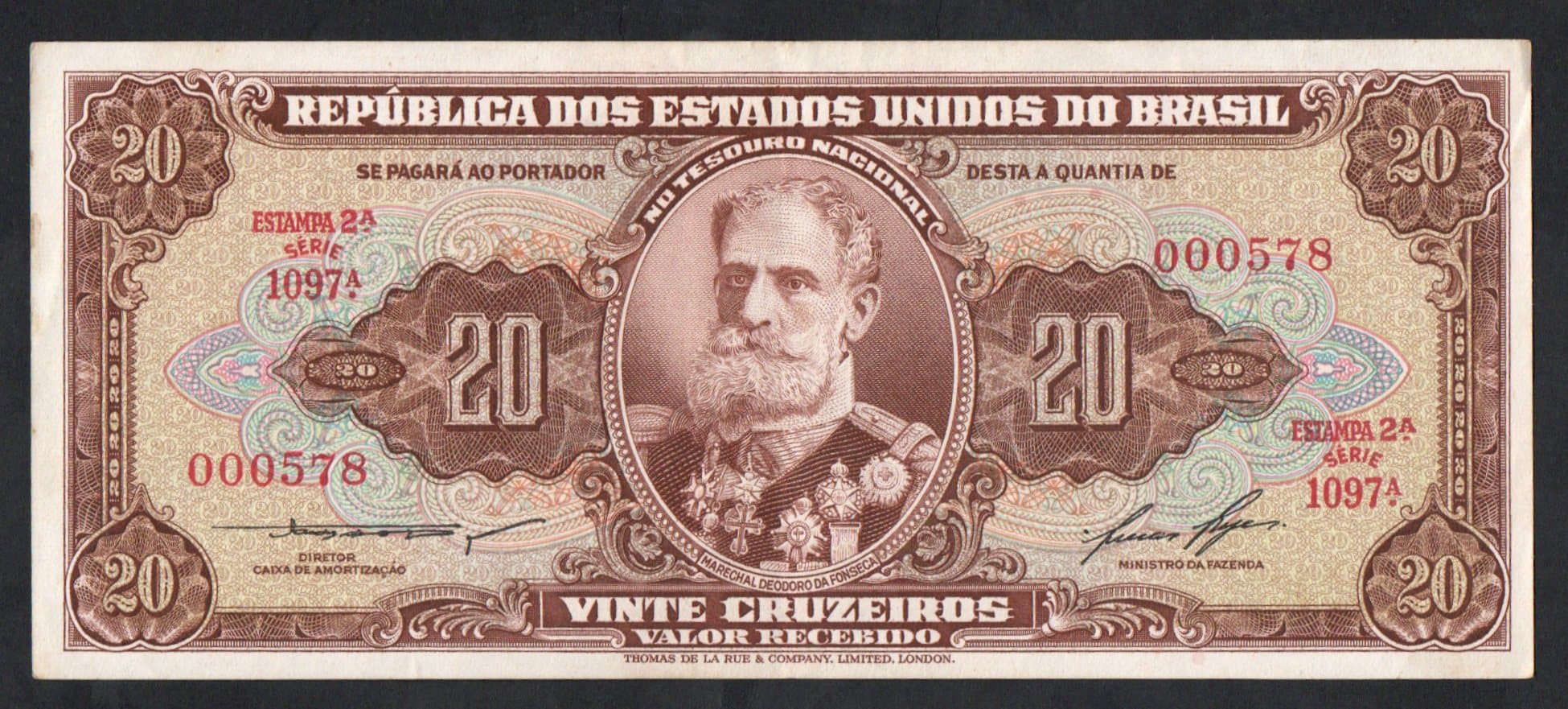 C085 - 20 CRUZEIROS - 1958 - Imagem 1