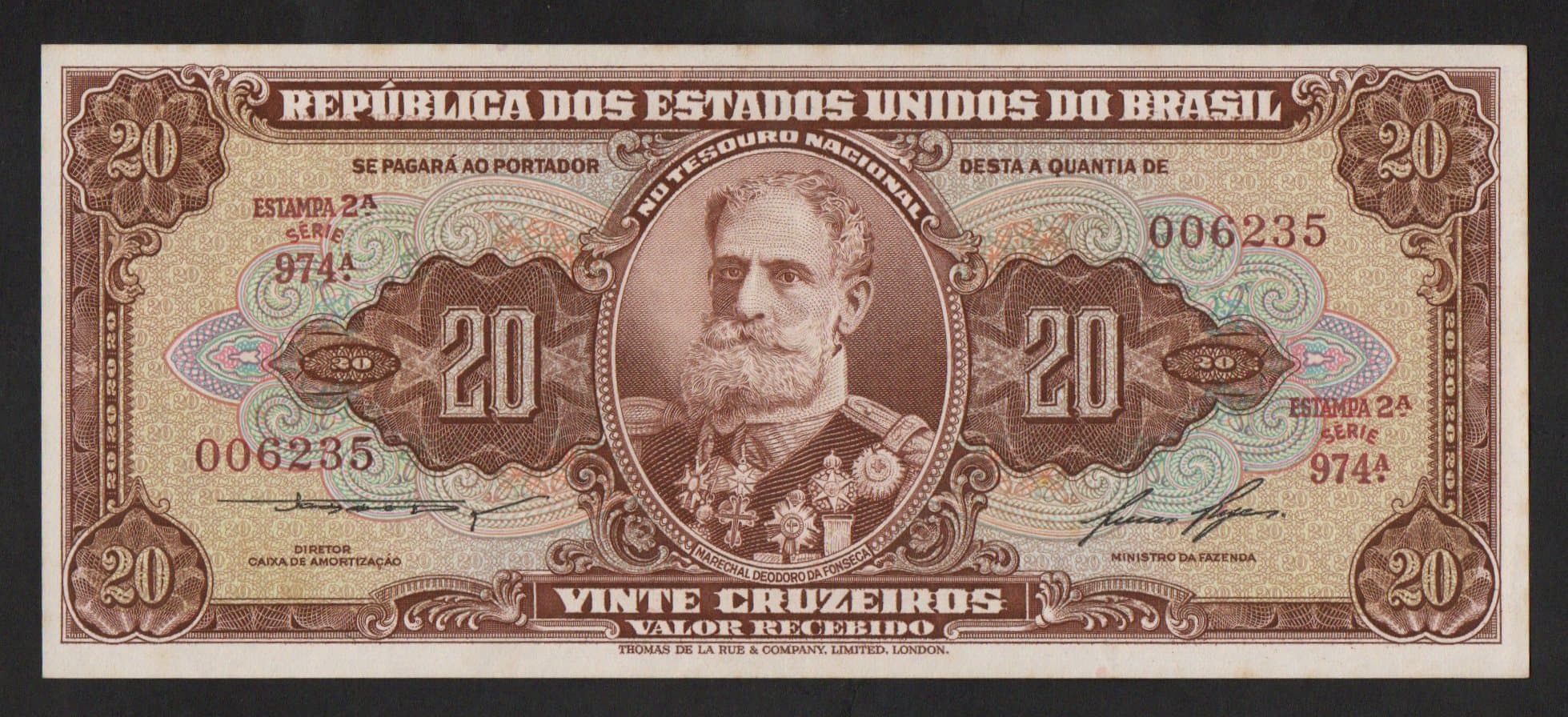C085 - 20 CRUZEIROS - 1958 - Imagem 1