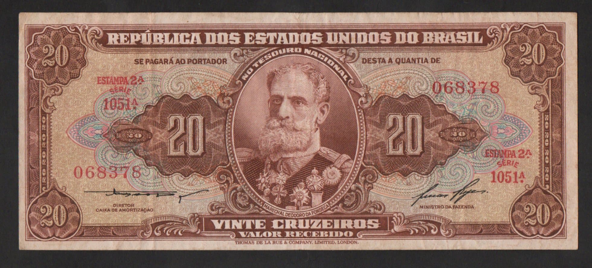 C085 - 20 CRUZEIROS - 1958 - Imagem 1