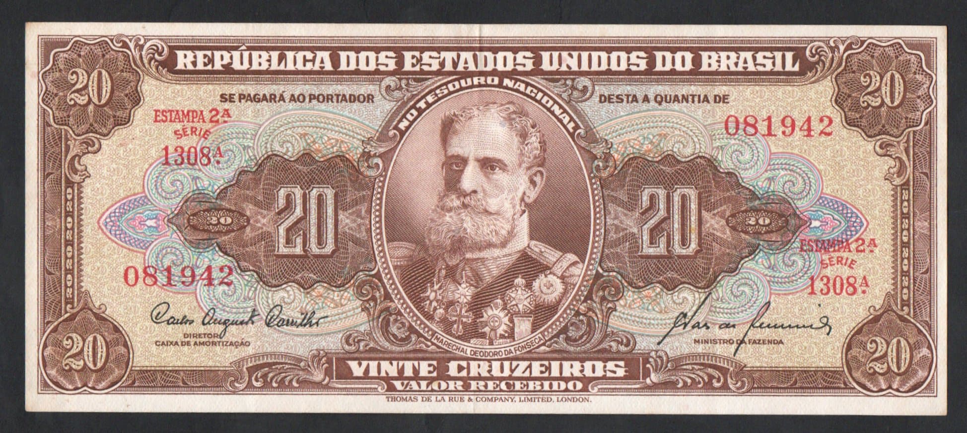 C087 - 20 CRUZEIROS - 1960 - Imagem 1