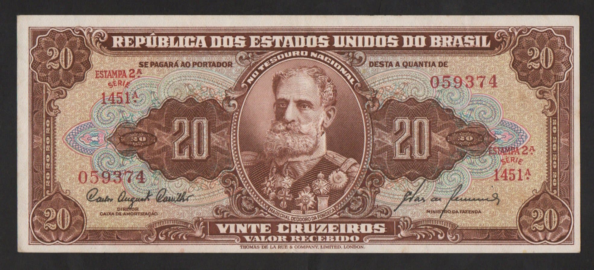 C087 - 20 CRUZEIROS - 1960 - Imagem 1