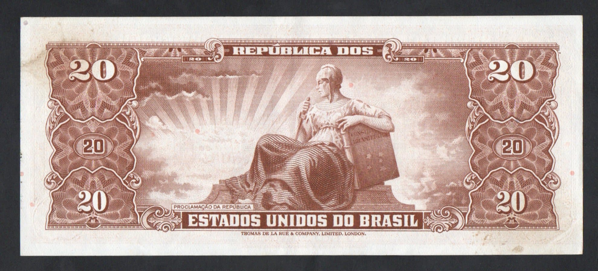 C088 - 20 CRUZEIROS - 1962 - Imagem 2