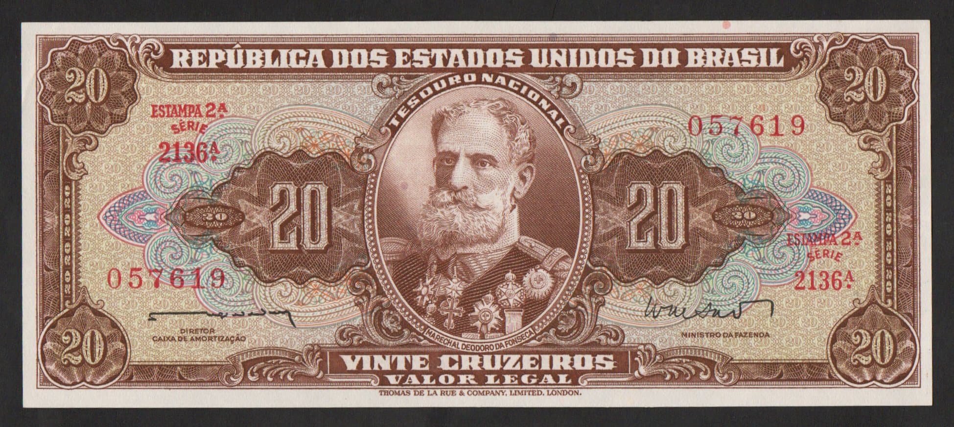 C088 - 20 CRUZEIROS - 1962 - Imagem 1