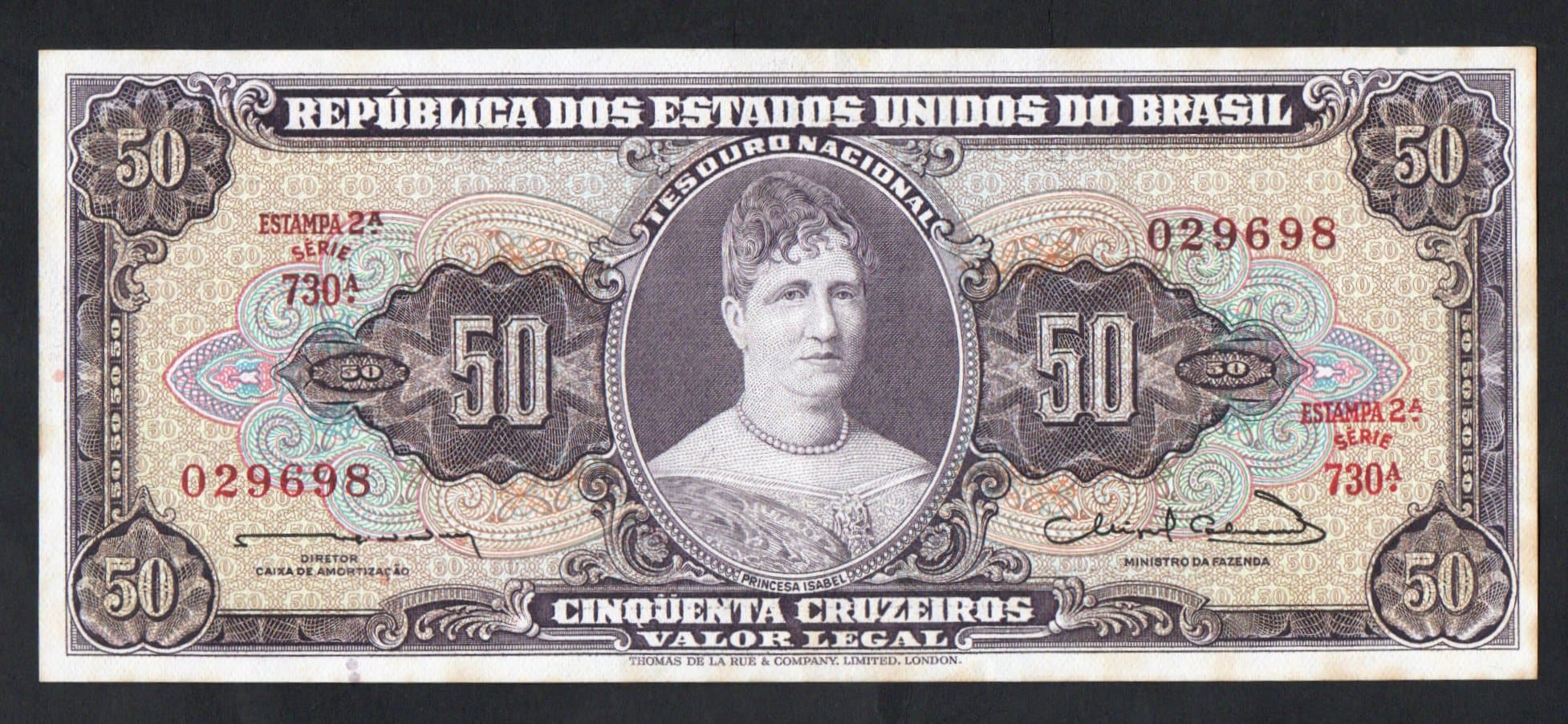 C093 - 50 CRUZEIROS - 1963 - Imagem 1