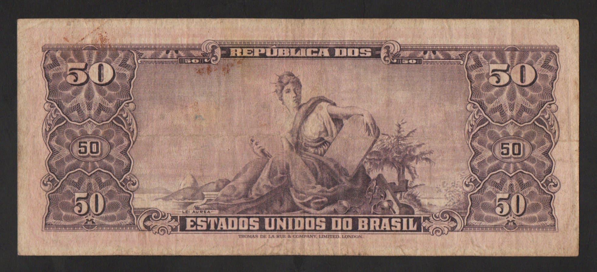 C092 - 50 CRUZEIROS - 1960 - Imagem 2