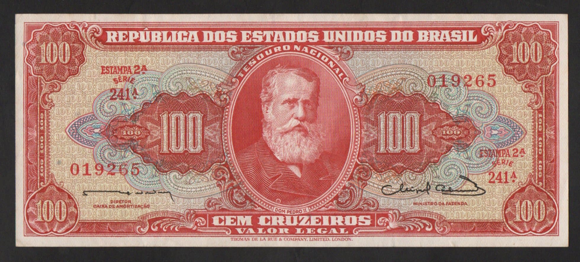 C096 - 100 CRUZEIROS - 1963 - Imagem 1
