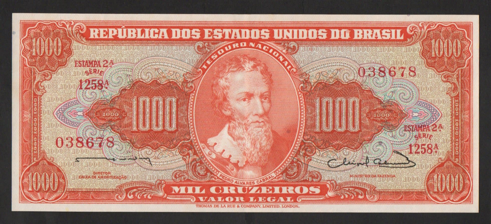 C106 - 1000 CRUZEIROS - 1963 - Imagem 1