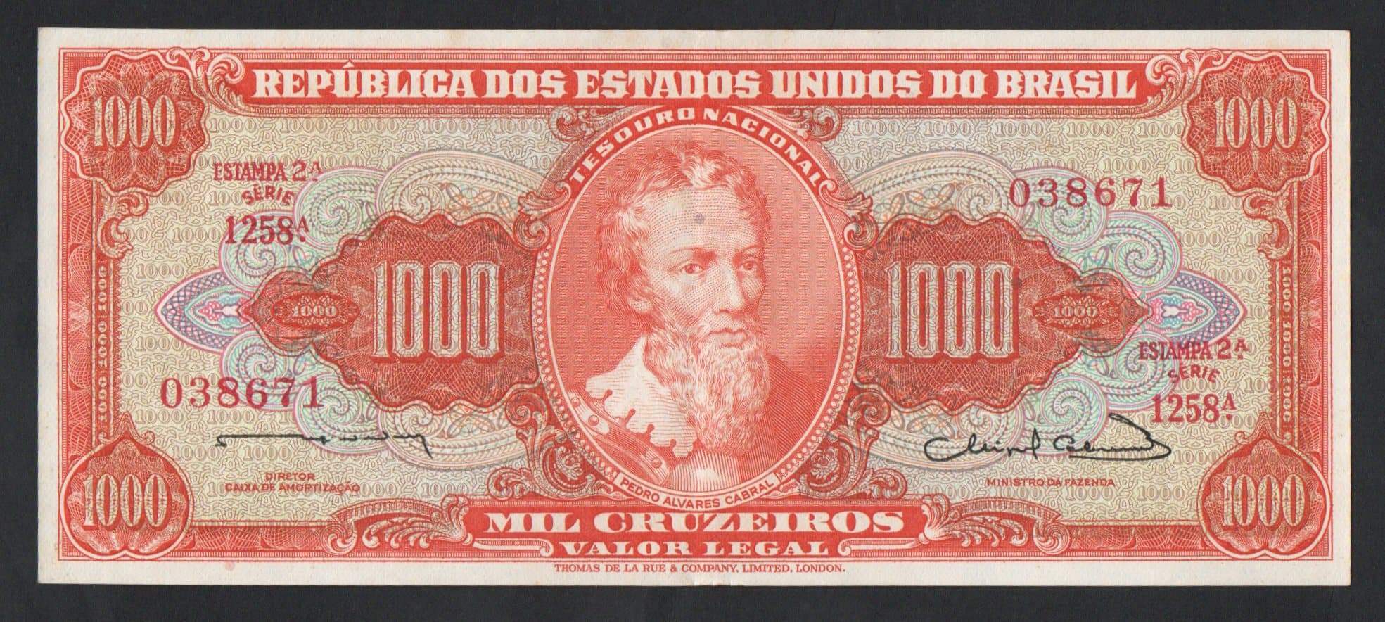 C106 - 1000 CRUZEIROS - 1963 - Imagem 1