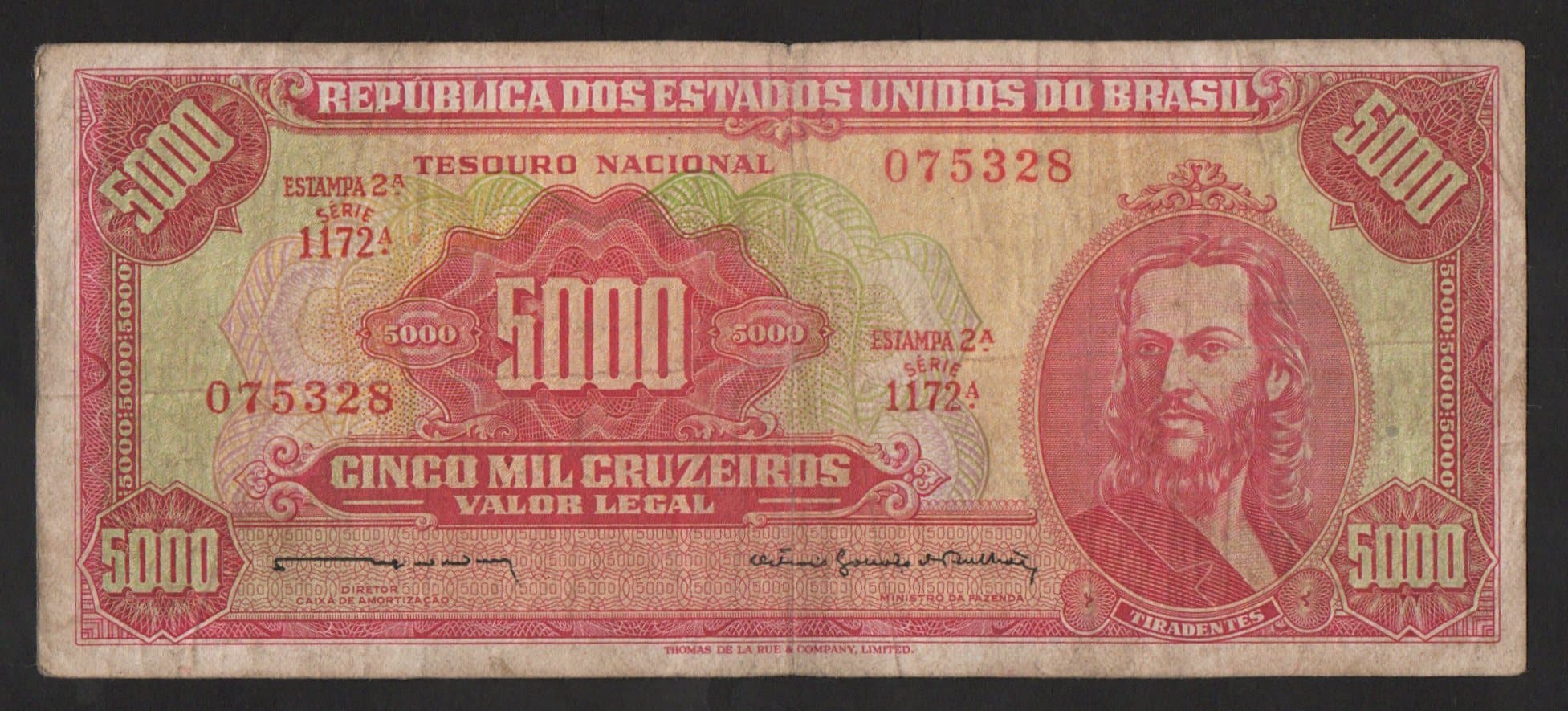 C108 - 5000 CRUZEIROS - 1964 - Imagem 1