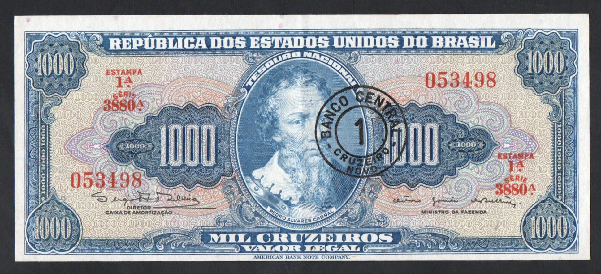 C120 - 1 CRUZEIRO NOVO - 1966 - Imagem 1