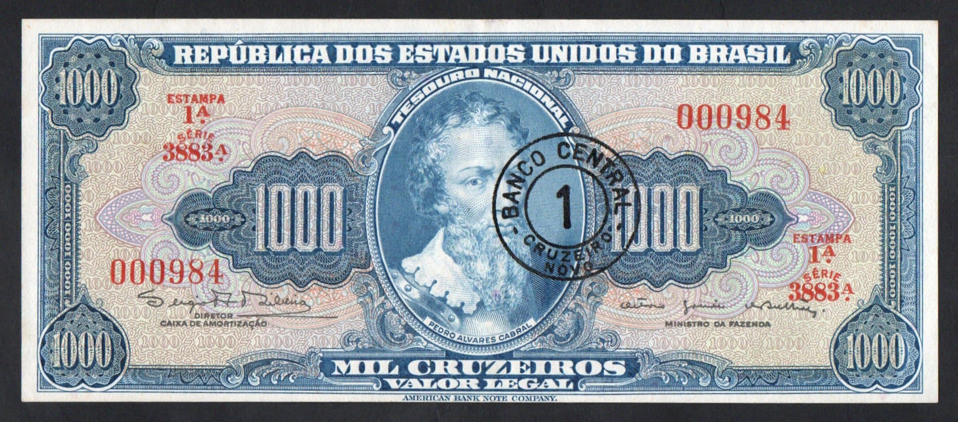 C120 - 1 CRUZEIRO NOVO - 1966 - Imagem 1