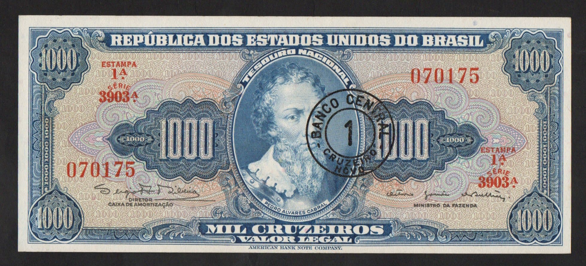 C120 - 1 CRUZEIRO NOVO - 1966 - Imagem 1