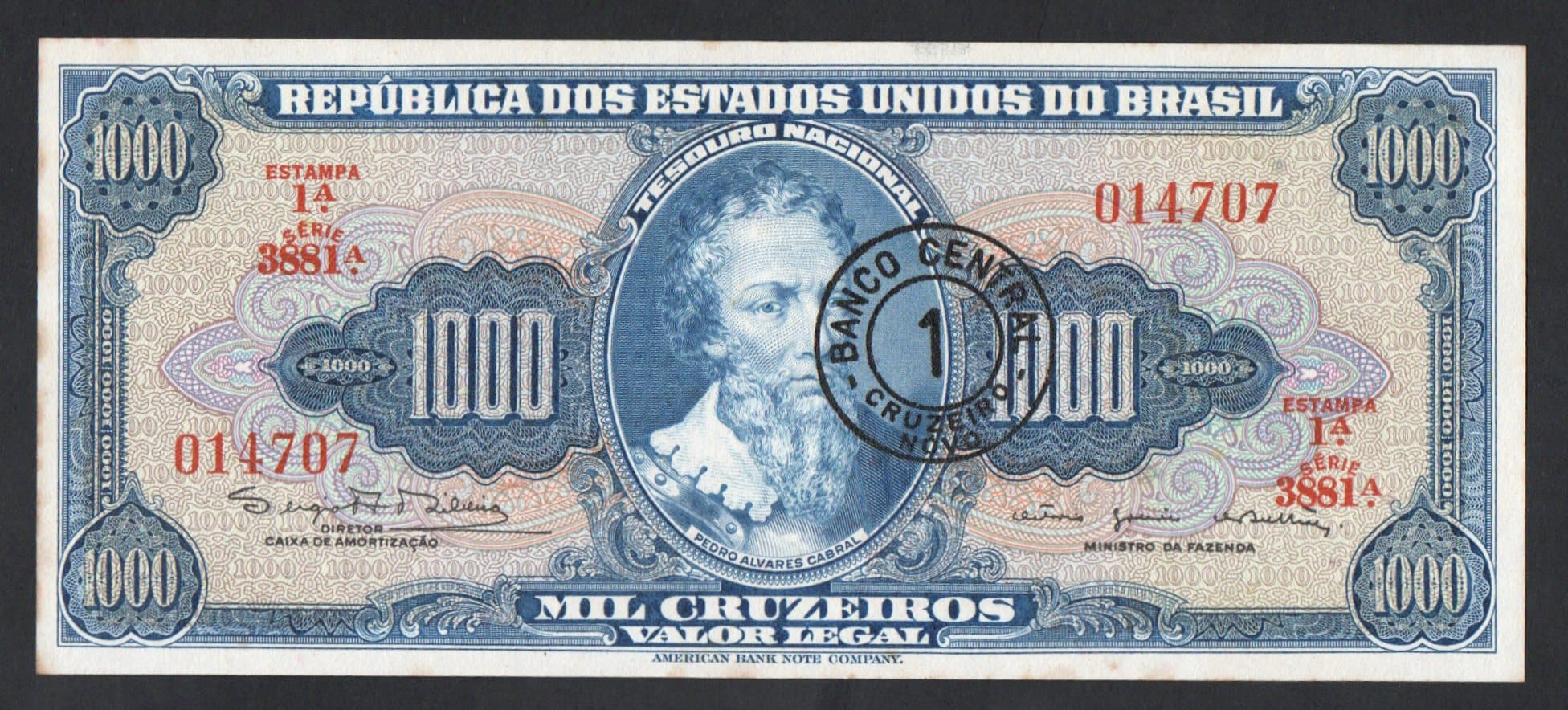 C120 - 1 CRUZEIRO NOVO - 1966 - Imagem 1