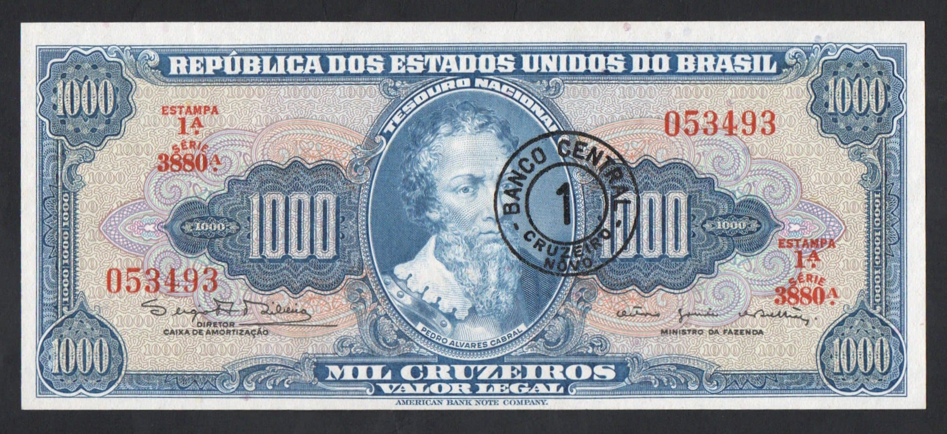 C120 - 1 CRUZEIRO NOVO - 1966 - Imagem 1