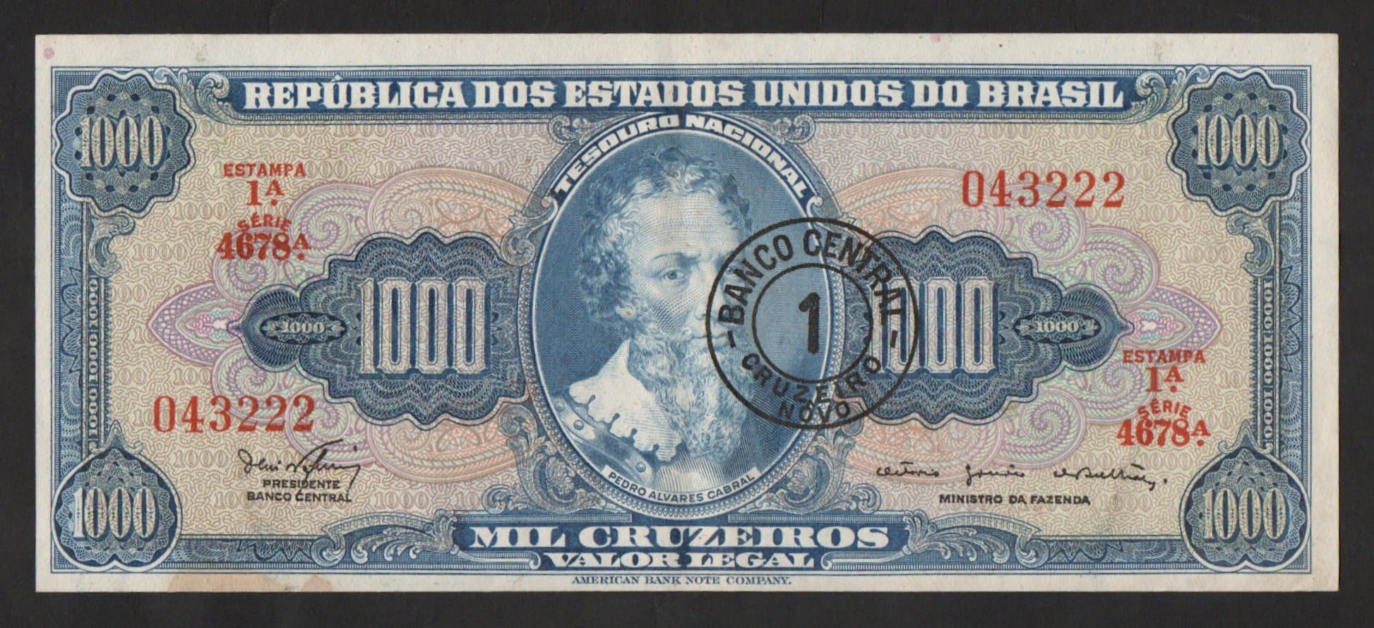 C121 - 1 CRUZEIRO NOVO - 1967 - Imagem 1