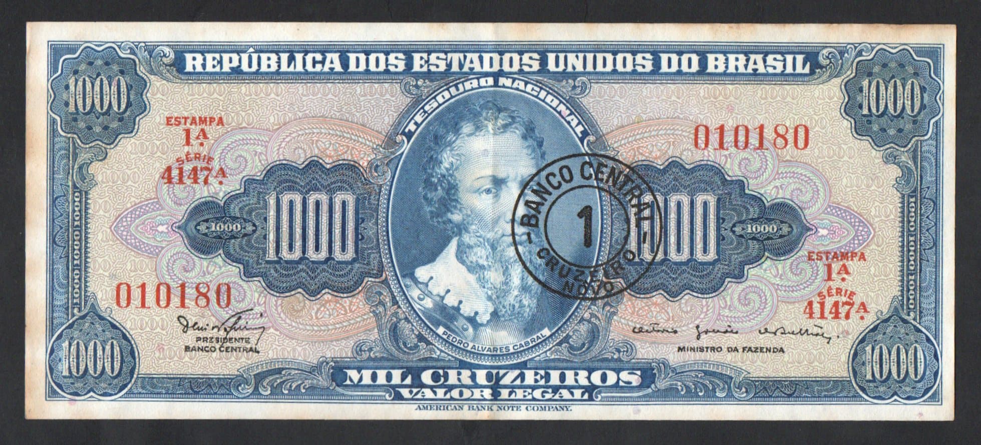 C121 - 1 CRUZEIRO NOVO - 1967 - Imagem 1
