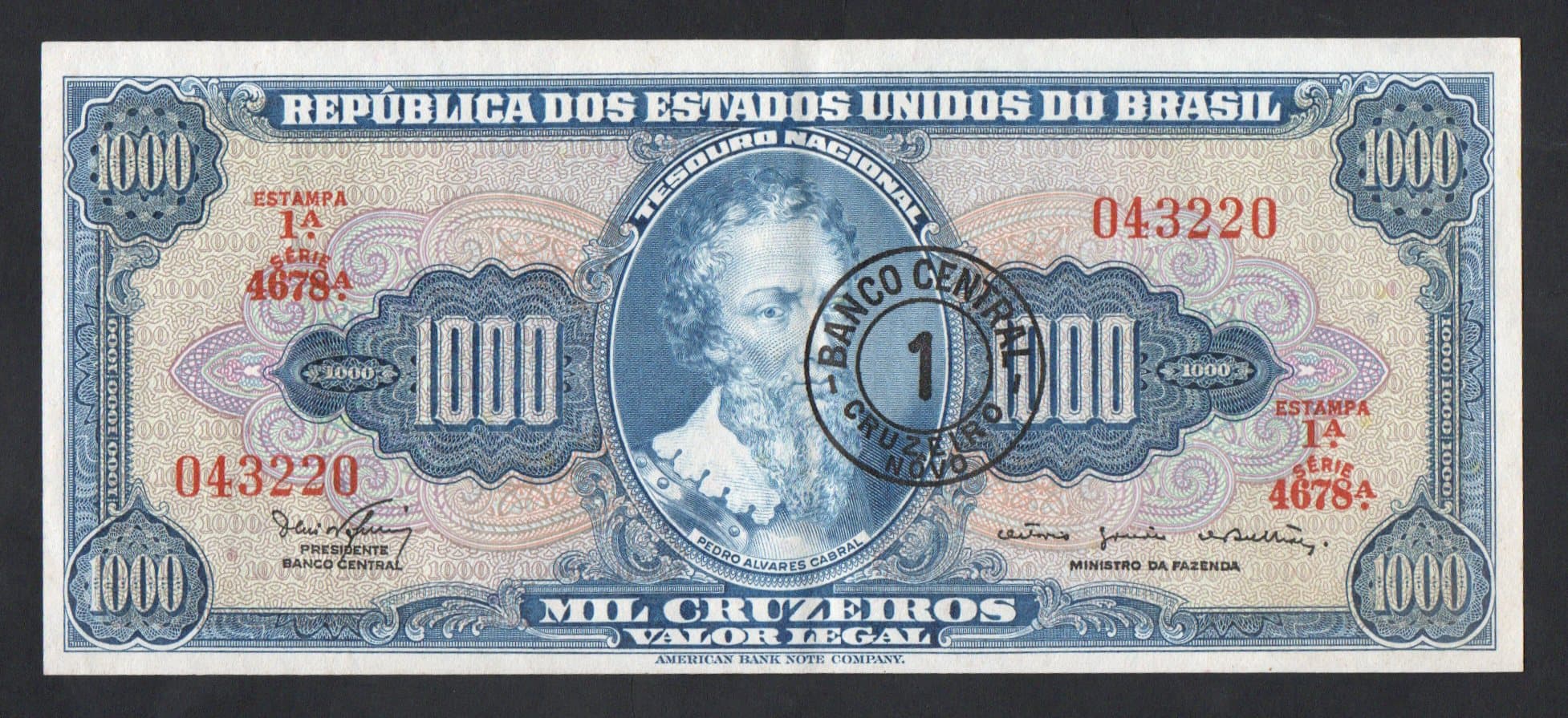 C121 - 1 CRUZEIRO NOVO - 1967 - Imagem 1