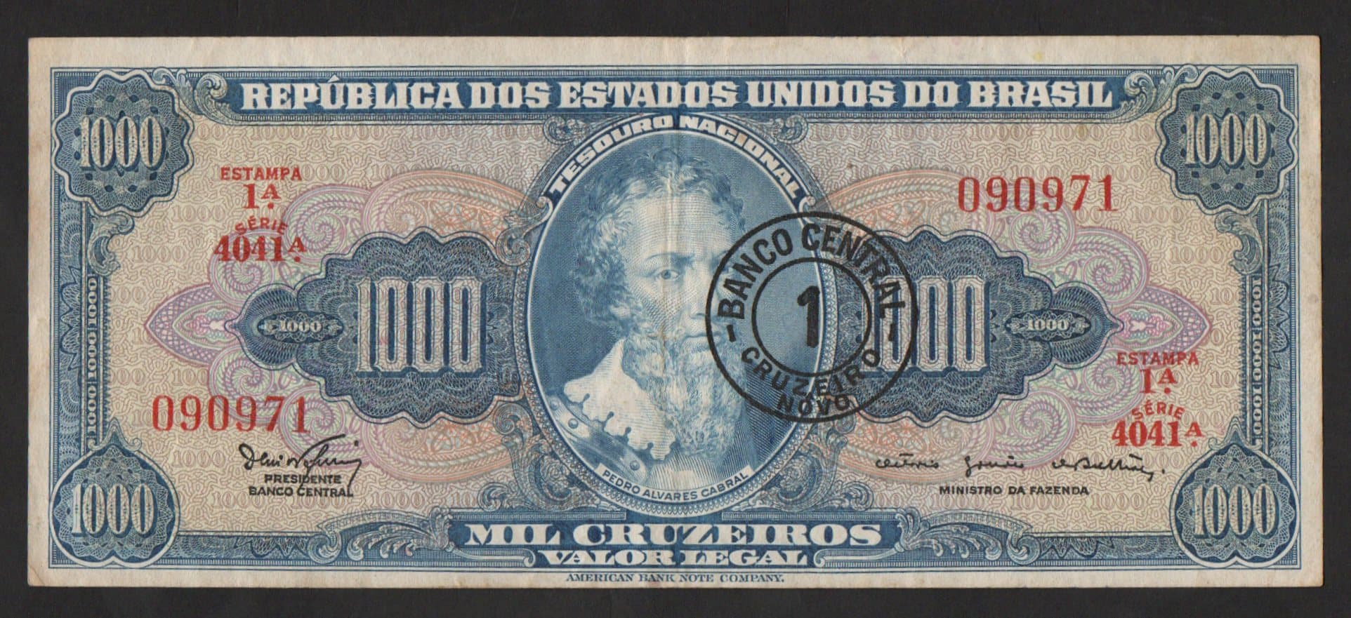 C121 - 1 CRUZEIRO NOVO - 1967 - Imagem 1