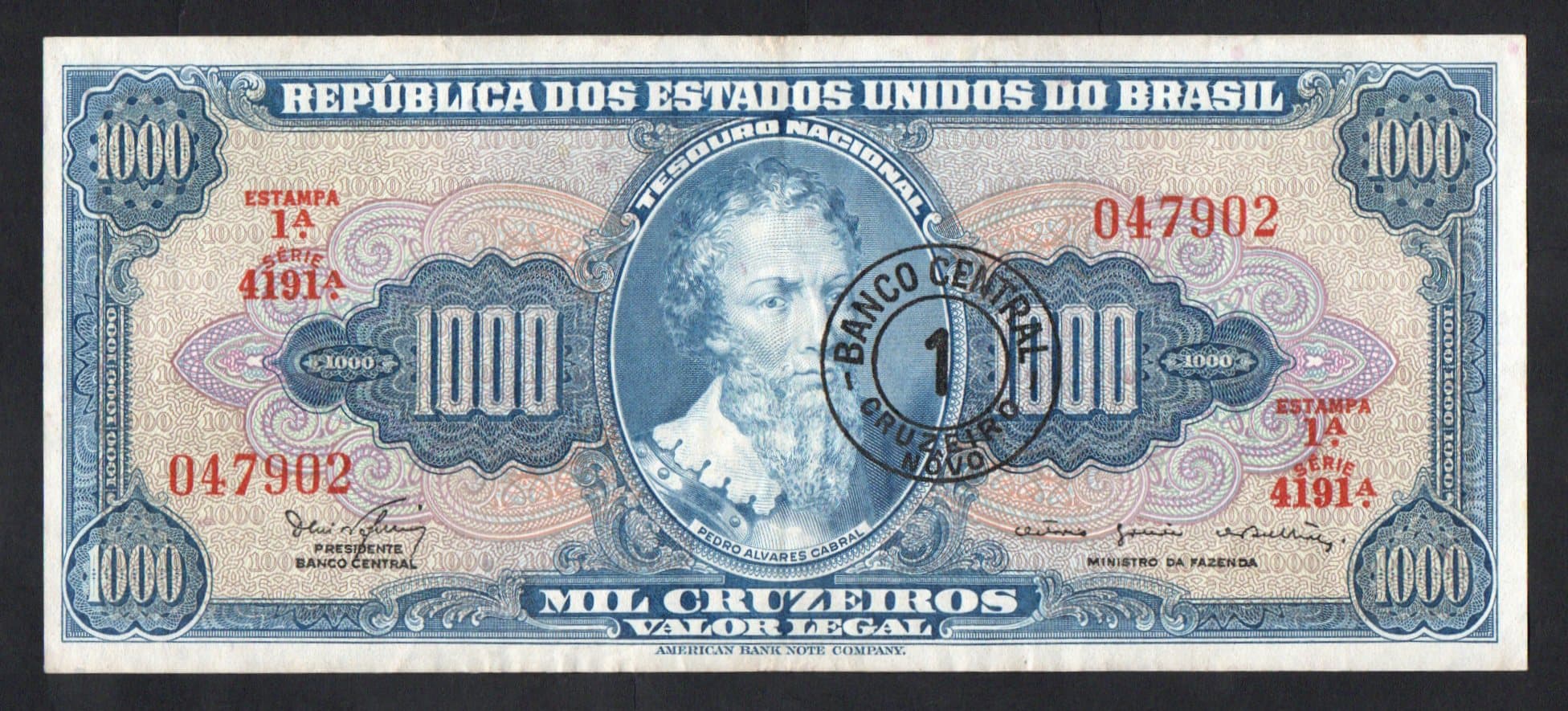 C121 - 1 CRUZEIRO NOVO - 1967 - Imagem 1