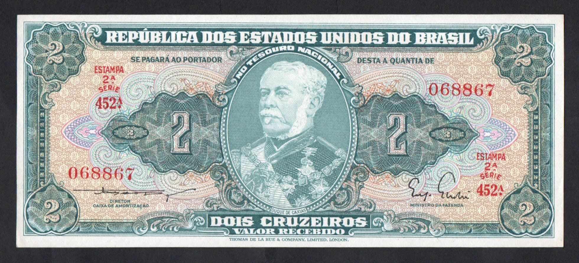 C062 - 2 CRUZEIROS - 1956 - Imagem 1