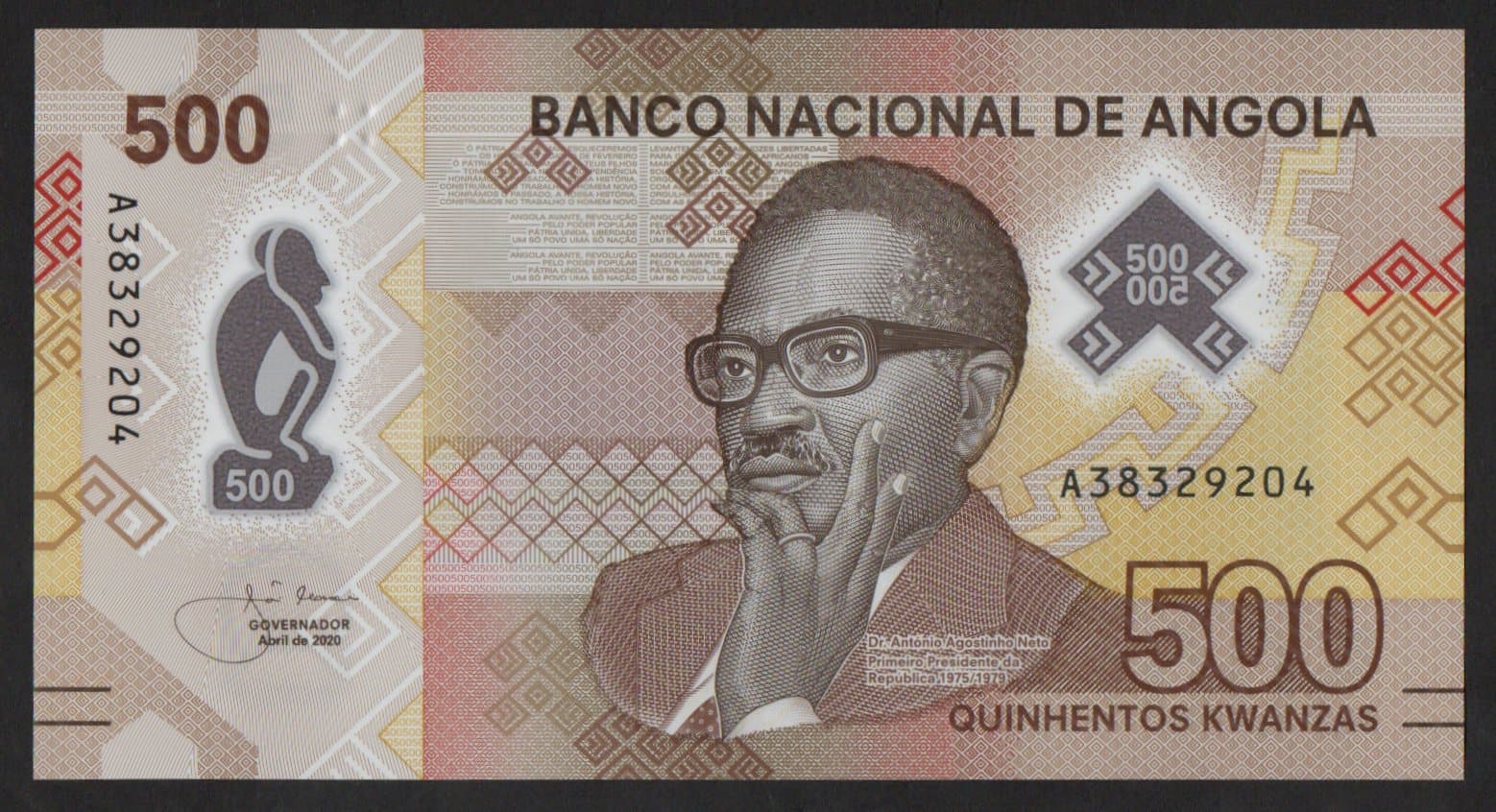 TBB#558 - 500 KWANZAS - 2020