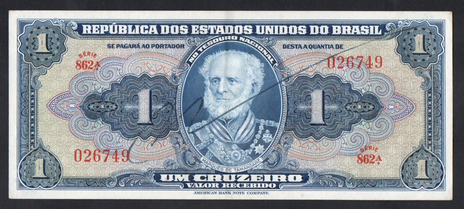 862 - 1 CRUZEIRO - 1944