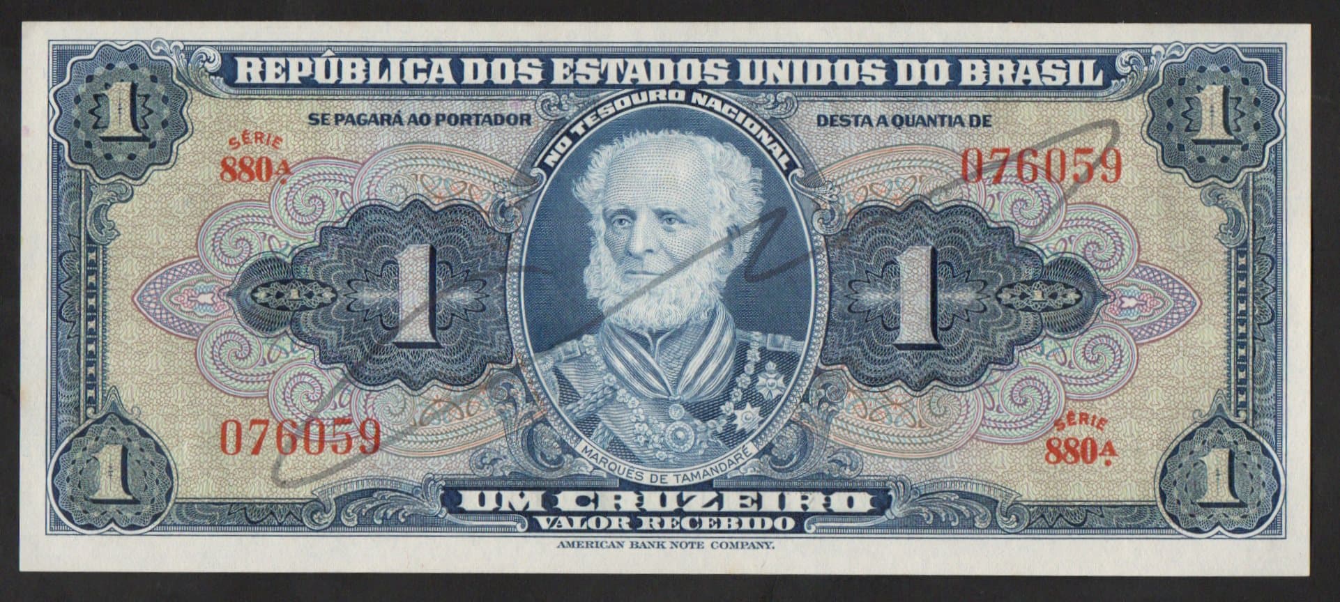 880 - 1 CRUZEIRO - 1944