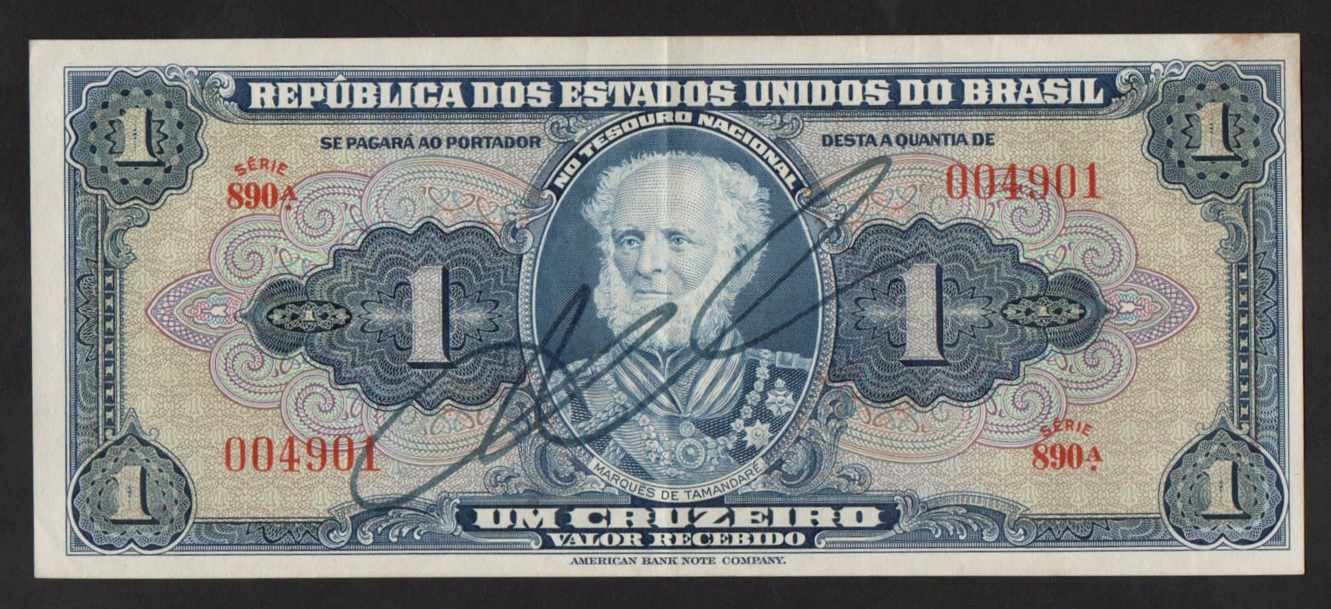 890 - 1 CRUZEIRO - 1944