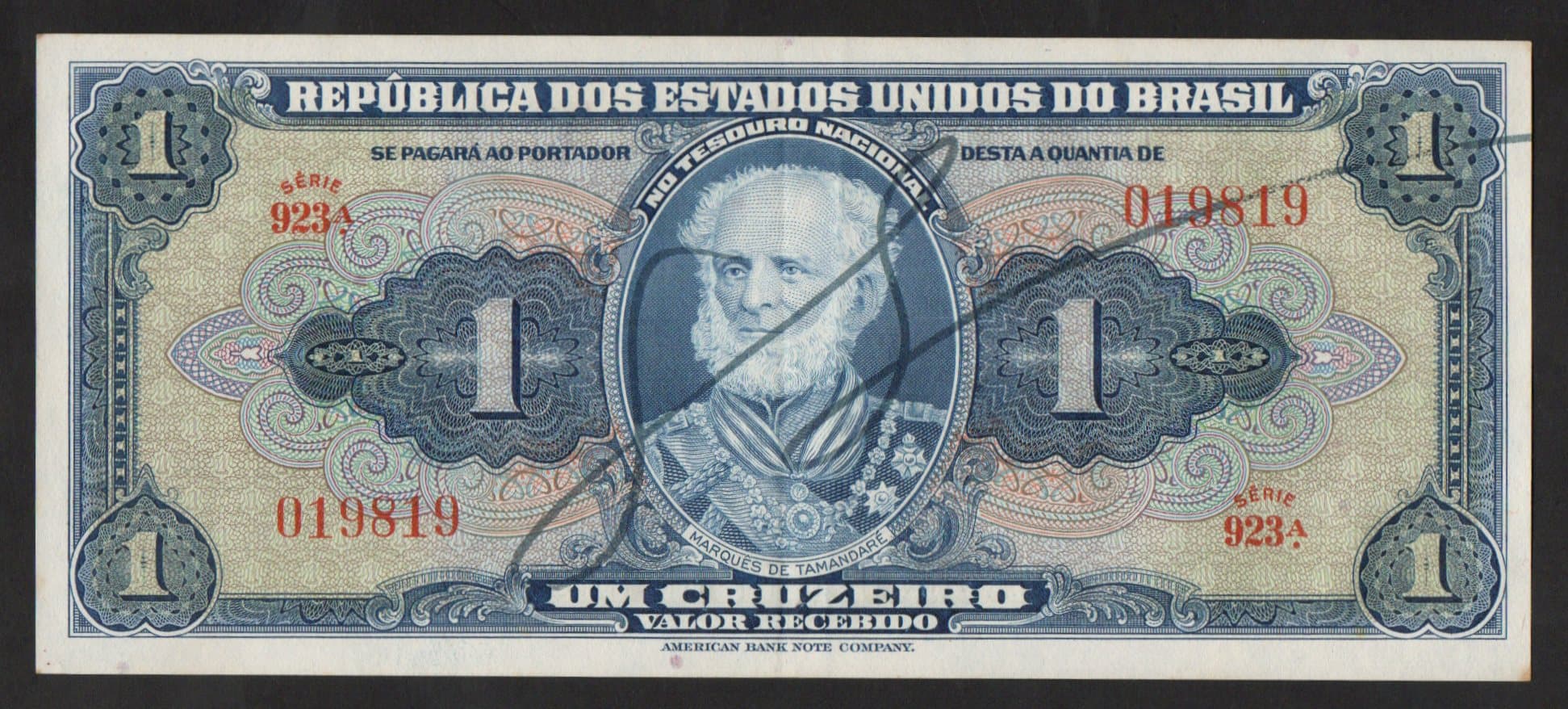 923 - 1 CRUZEIRO - 1944