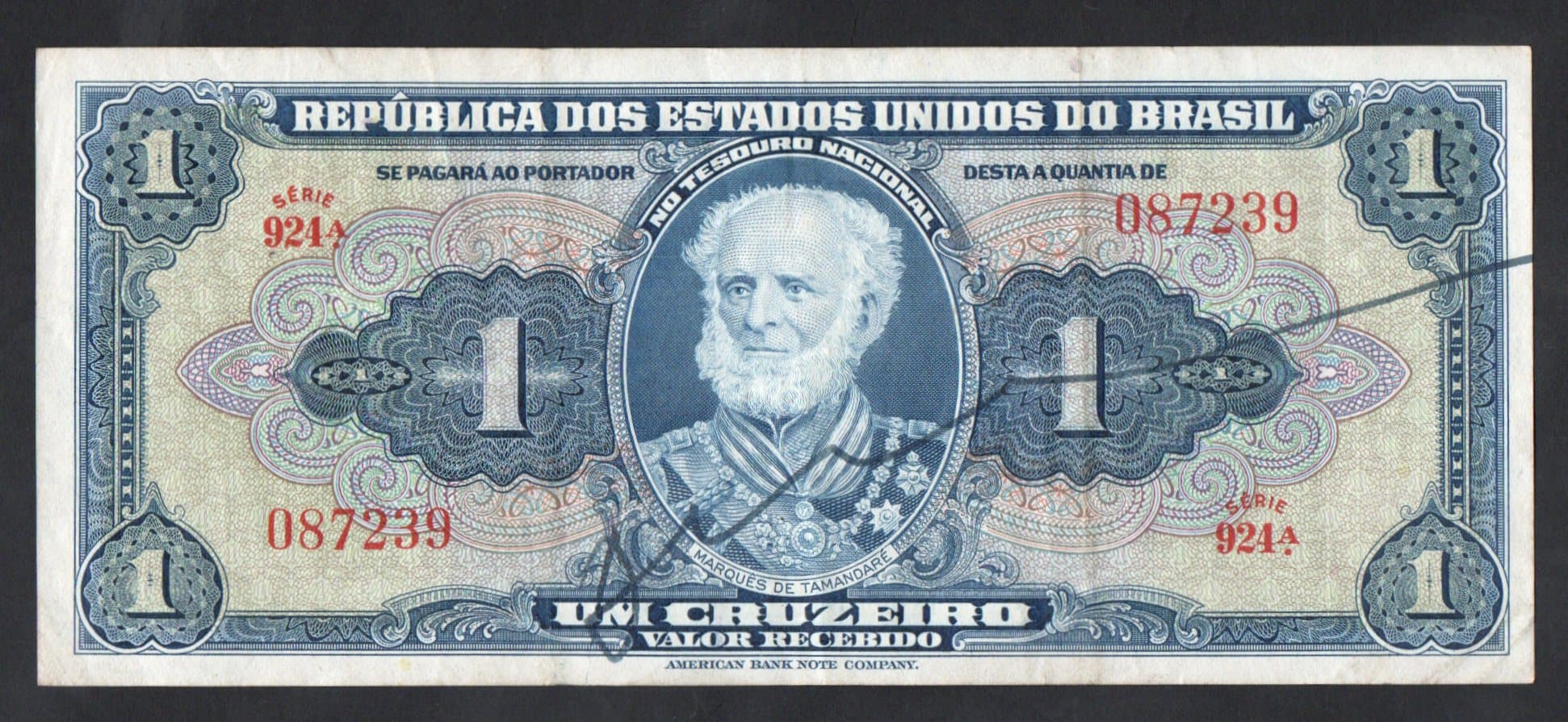 924 - 1 CRUZEIRO - 1944