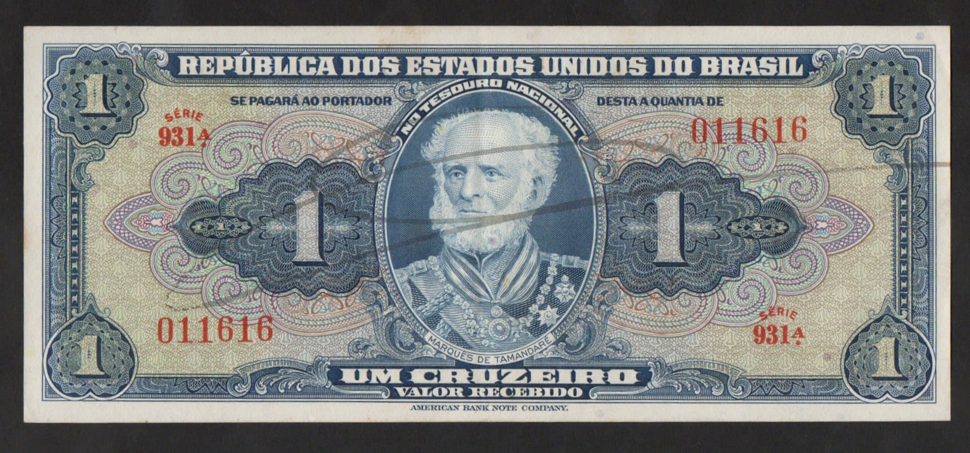 931 - 1 CRUZEIRO - 1944