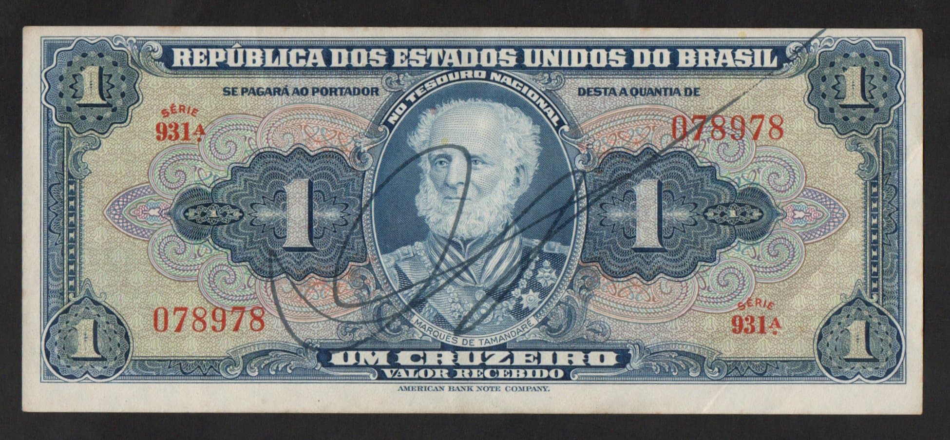 931 - 1 CRUZEIRO - 1944