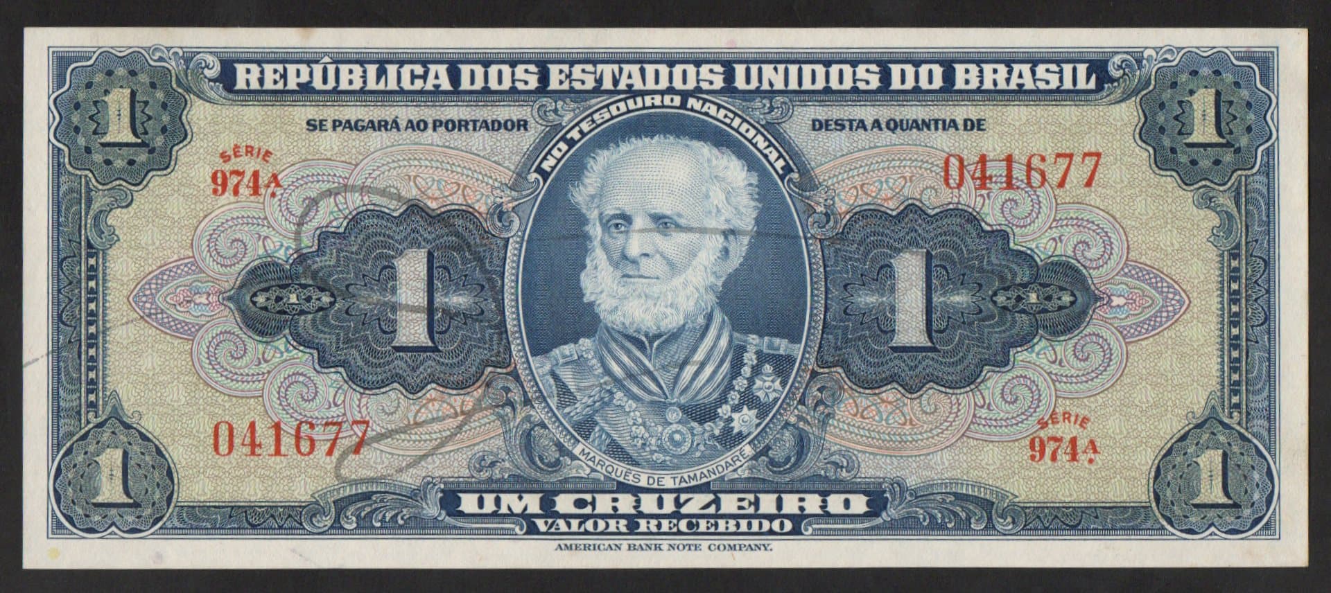 974 - 1 CRUZEIRO - 1944