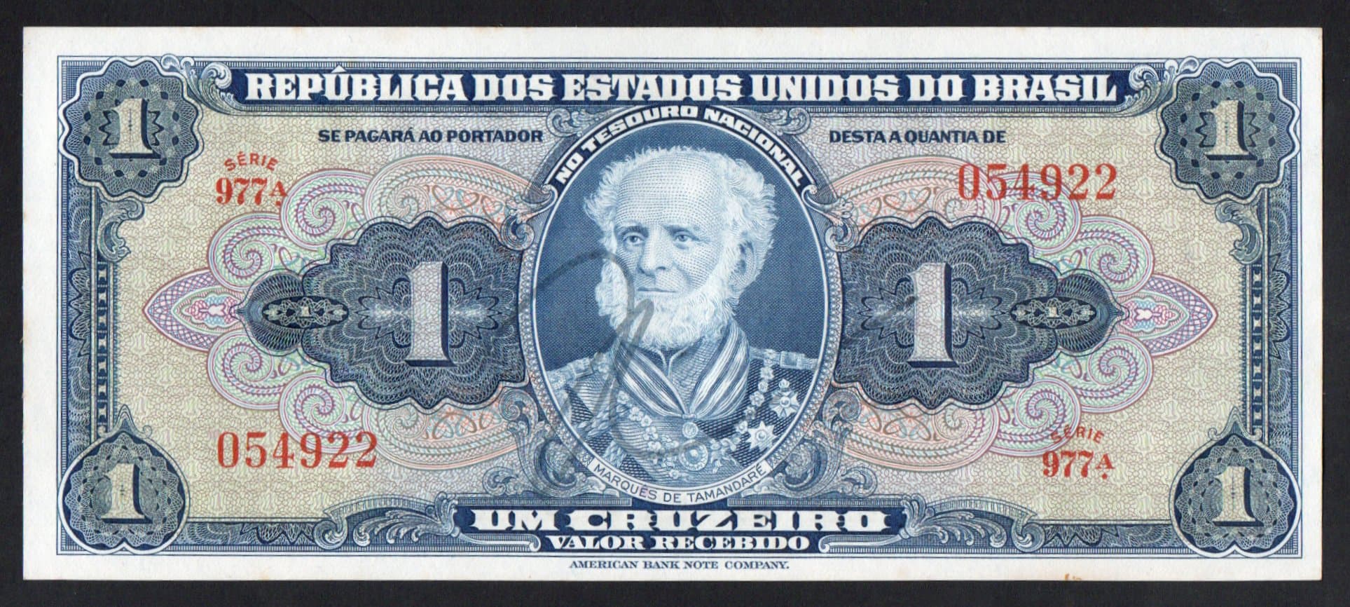 977 - 1 CRUZEIRO - 1944