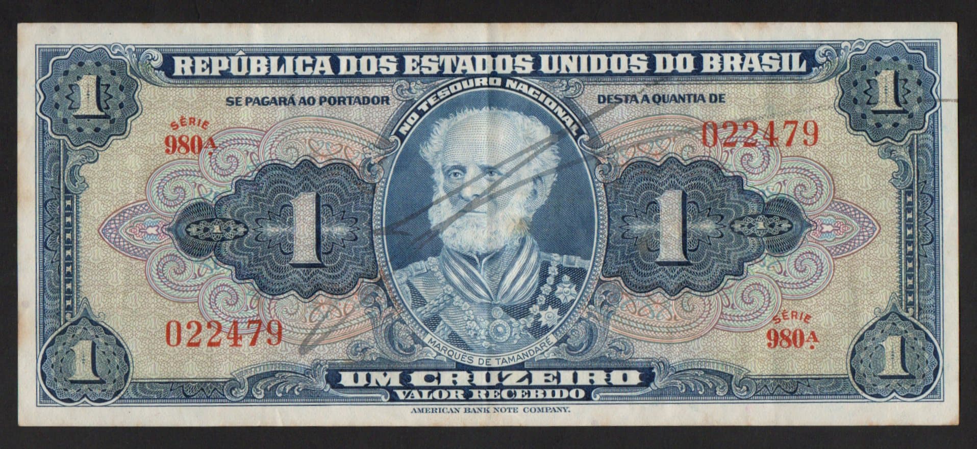 980 - 1 CRUZEIRO - 1944